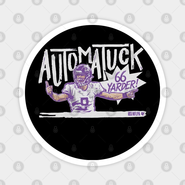 Justin Tucker Automatuck Magnet by Chunta_Design